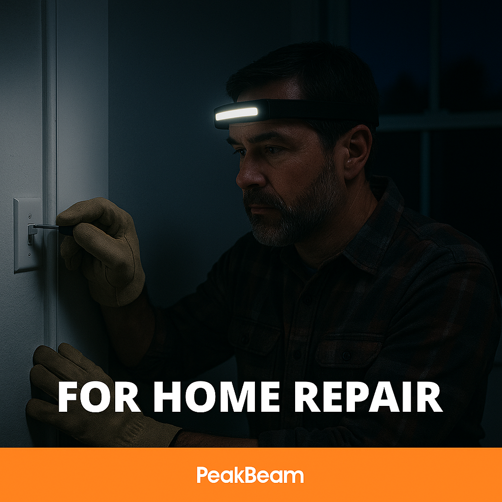 PeakBeam™ Ultra Bright Rechargeable Headlamp